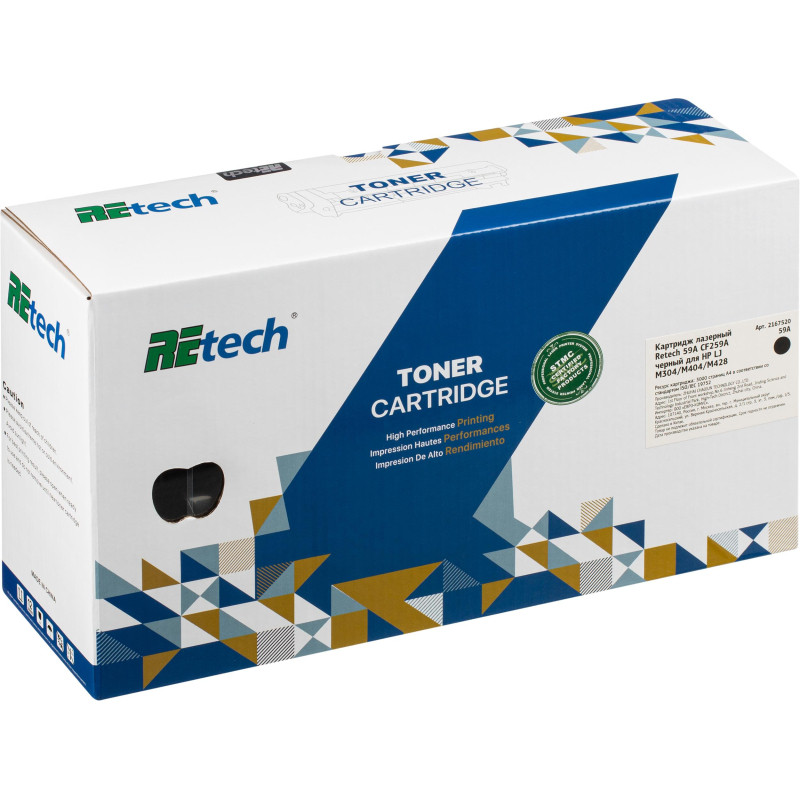 Картридж лазерный Retech 59A CF259A чер. для HP LJ M304/M404/M428