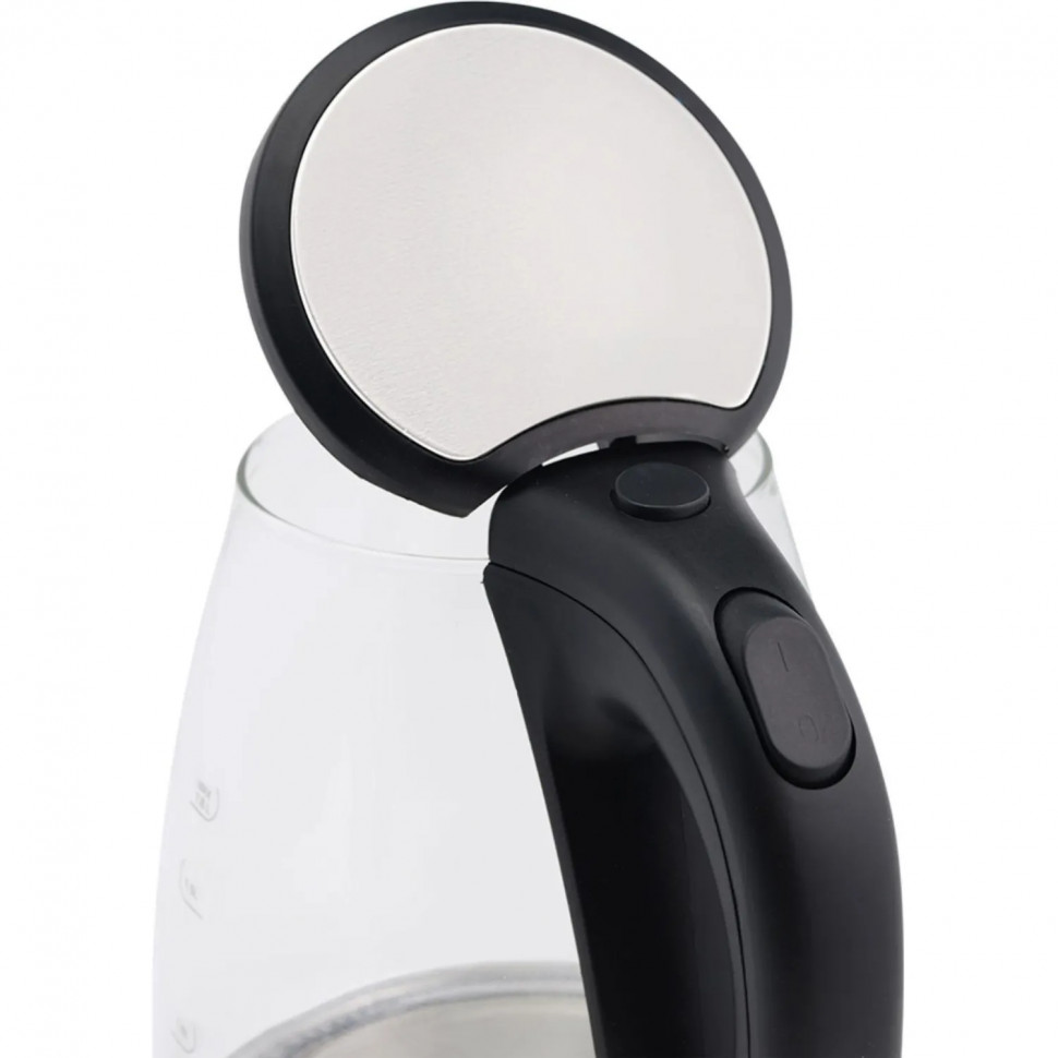 Чайник Scarlett SC-EK27G35, 1800Вт, 1.8л, стекло/сталь