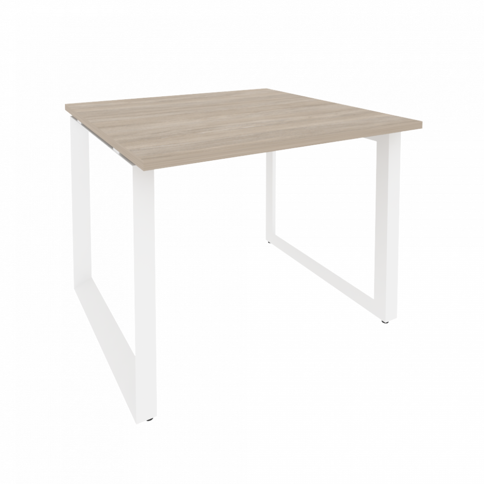Onix Стол переговорный O.MO-PRG-1.1 Дуб Аттик/Металл Белый 980*980*750 Onix Стол переговорный O.MO-PRG-1.1 Дуб Аттик/Металл Белый 980*980*750