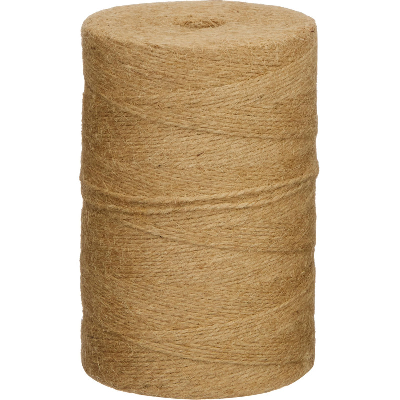 Шпагат Комус джутовый кручёный 1,2кТекс 13кгс 1кг 800м СПб