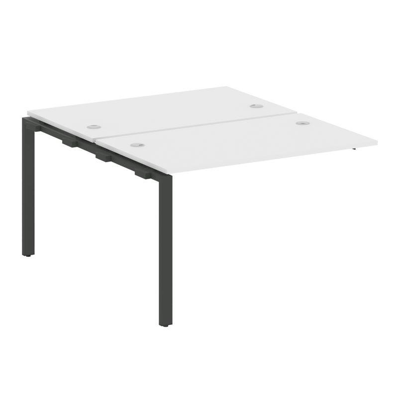 Metal System Проходной элемент рабочей станции на П-образном м/к БП.ПРС-СП-2.2 Белый/Металл Антрацит Metal System Проходной элемент рабочей станции на П-образном м/к БП.ПРС-СП-2.2 Белый/Металл Антрацит