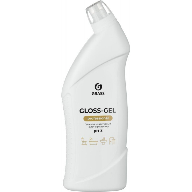Профхим сантех кисл д/деликат ухода акрил-мет Grass/Gloss Gel PROF, 0,75л