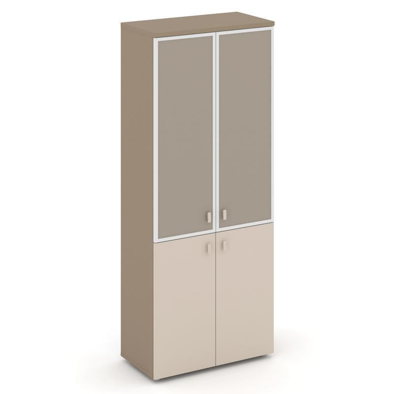 Estetica Шкаф высокий широкий ES.ST-1.2R U Латте/Капучино/Лакобель umbra 800*420*1977