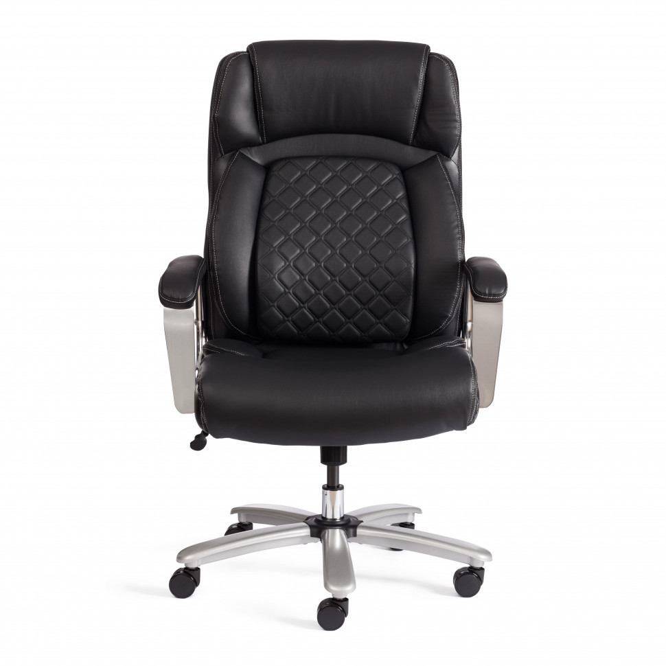 Кресло Atlant рецикл. кожа/иск. кожа, черный