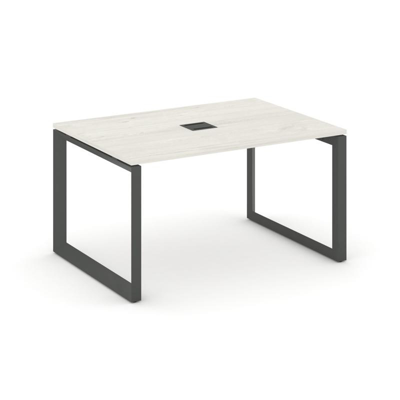 Style Project Стол переговорный SN-59O.SPRG-001 Дуб Наварра/Металл Антрацит 980*980*750