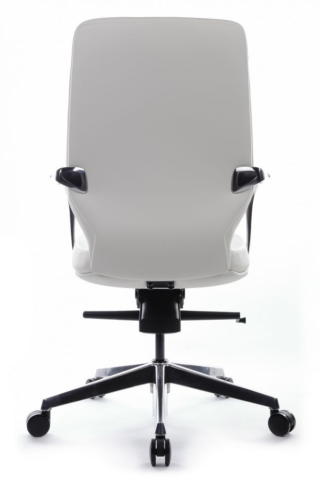 Кресло Alonzo-M В1711 Белый (6207) натуральная кожа 68*68*102-108