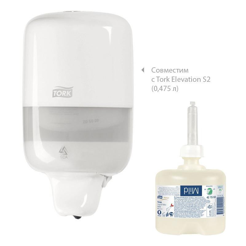 Картридж с жидким мылом Tork S2 0,475л, 421502/420502