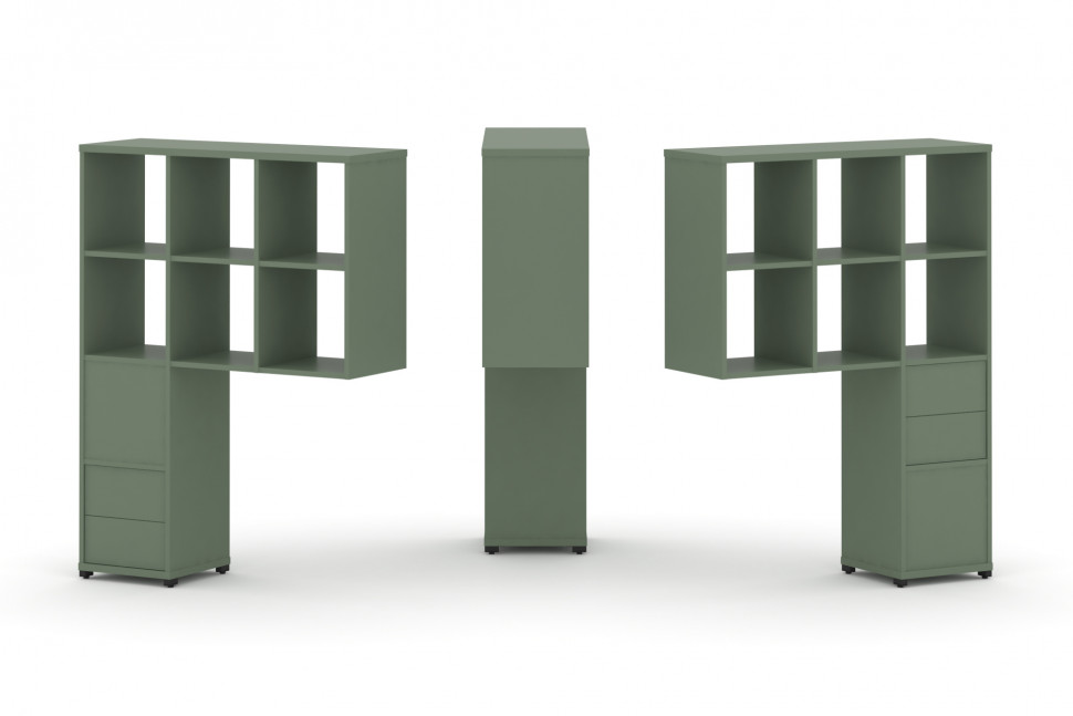 Concept Надставка высокая CN.DNV-008 Кобо/Металл Черный 1099*350*1486