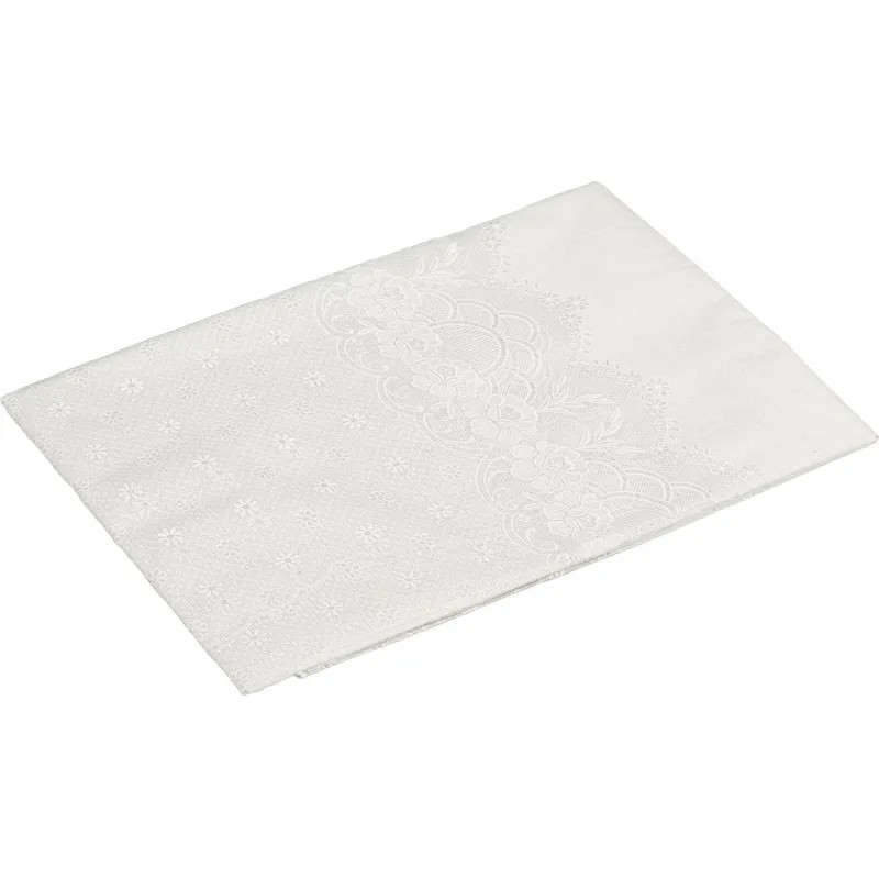 Скатерть Niklen кружевная 100% ПВХ 137х180 см 1289