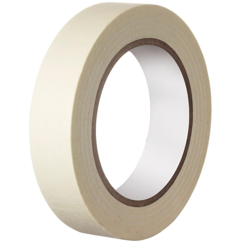 Клейкая лента малярная 30мм х 25м белая, креппированная СПб