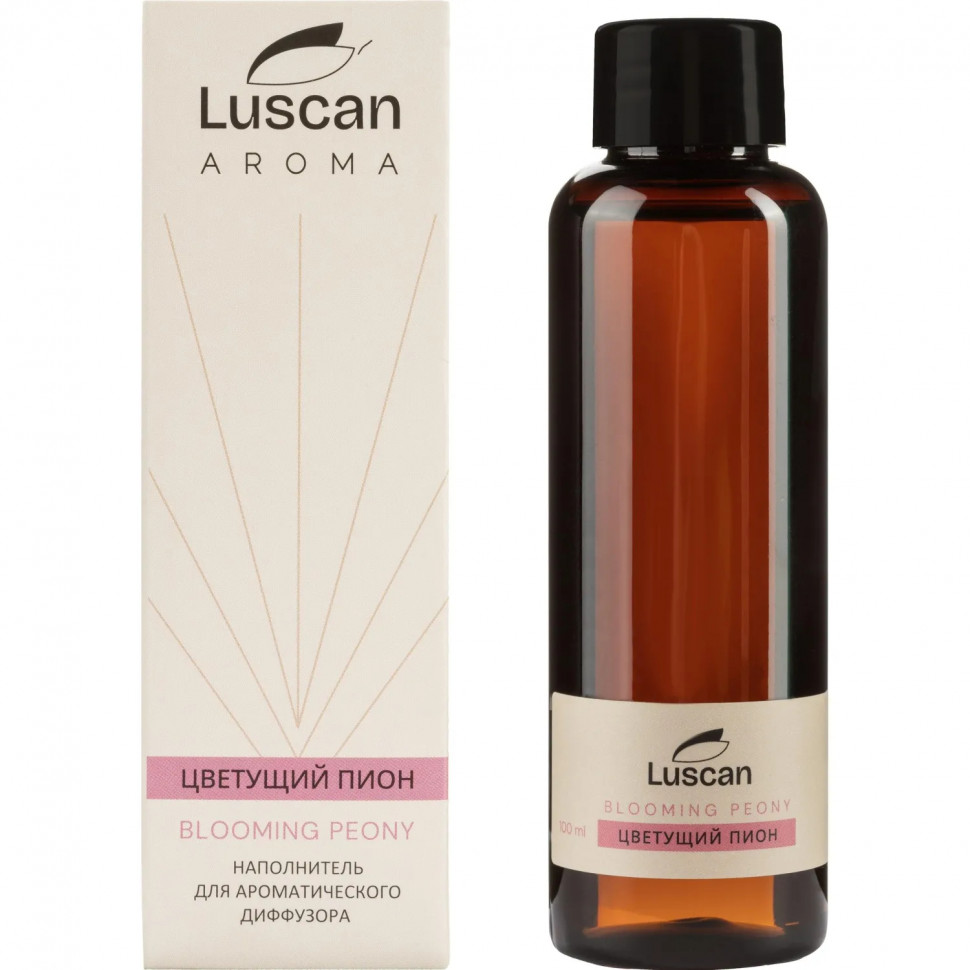 Наполнитель аромадиффузор Luscan Цветущий пион 100 мл