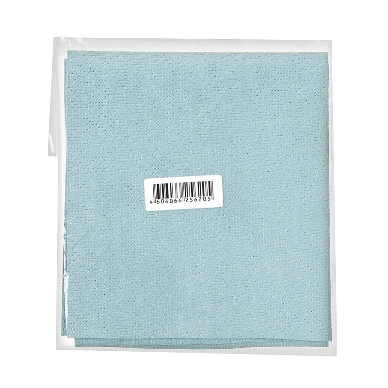 Салфетка хозяйственная HQ Profiline д/стекл ПУ 35х40см 245г/м2 синяя 2шт/уп