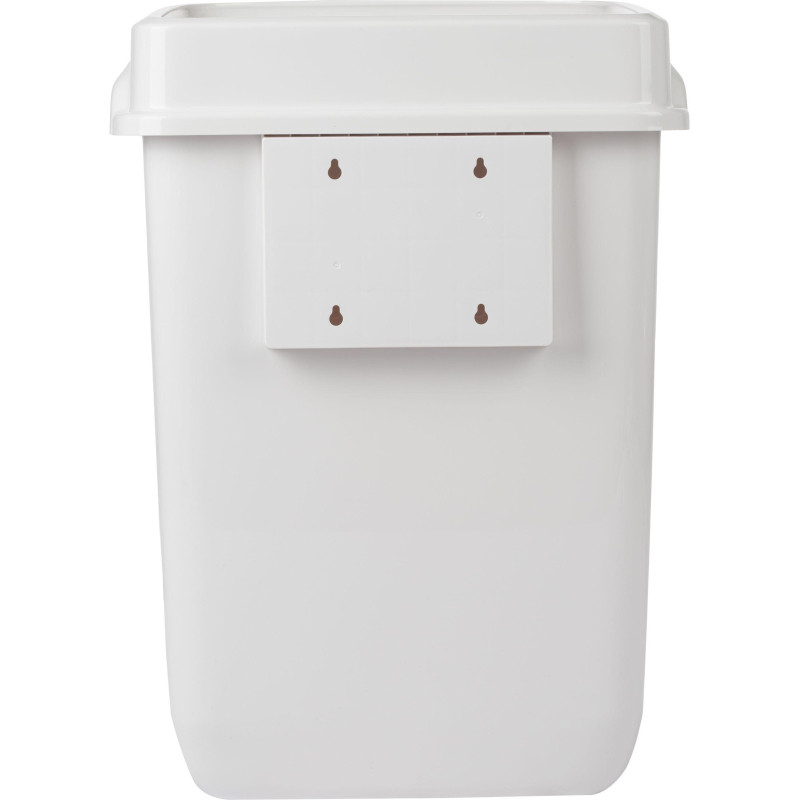 Контейнер для мусора (корзина) Luscan Prof Etalon 32л белый 151040