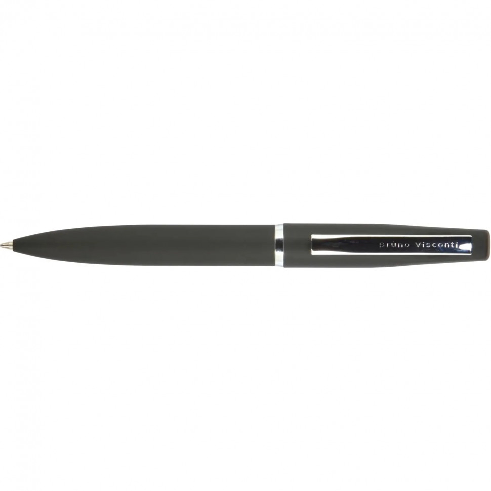 Ручка шариковая автомат. PORTOFINO черный металл,1мм, син, 20-0251/01