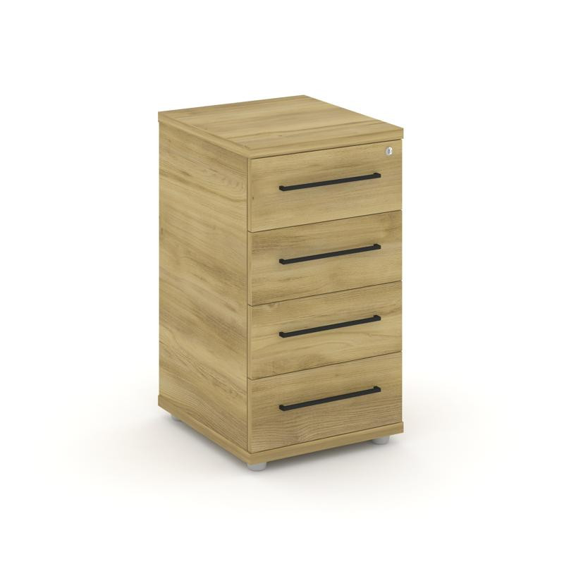 Rift Тумба приставная RF.TPR-001 Дуб Винченцо/Черный Ручки 416*460*747