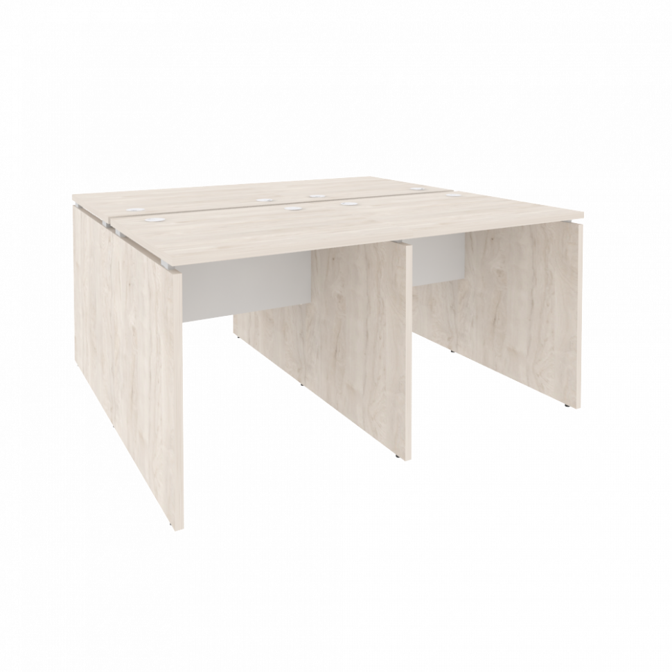 Onix Рабочая станция O.D.RS-4.0.7 Денвер Светлый/Белый Бриллиант 1560*1475*750