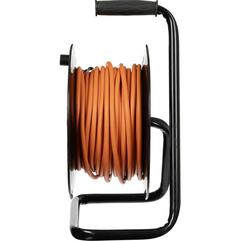 Удлинитель Topfort ПВС 3х2,5кв.мм, 30м на пласт.катушке, 4 роз. с/з, IP44