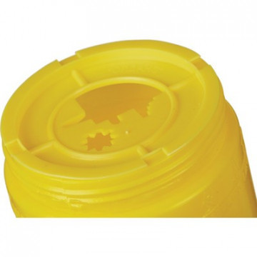 Емкость-контейнер д/сбора ост.инстр.с иглосъем.Б Жел.0,5л.ОЛДАНС