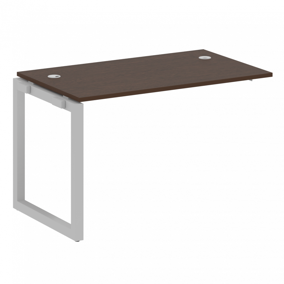 Metal System Quattro Проходной элемент рабочей станции на О-образном м/к 50БО.ПРС-СП-1.2 Венге Цаво/