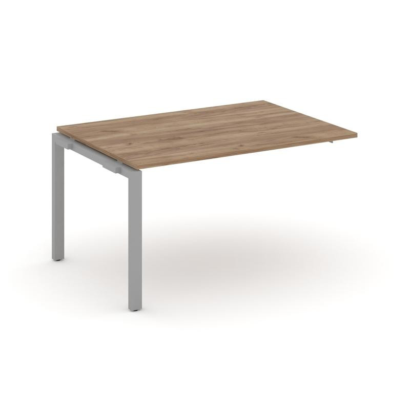 Style Project Проходной наб. элем. перег. стола SN-59P.NSPRG-001.3 Дуб Табак/Металл Серый 980*980*75