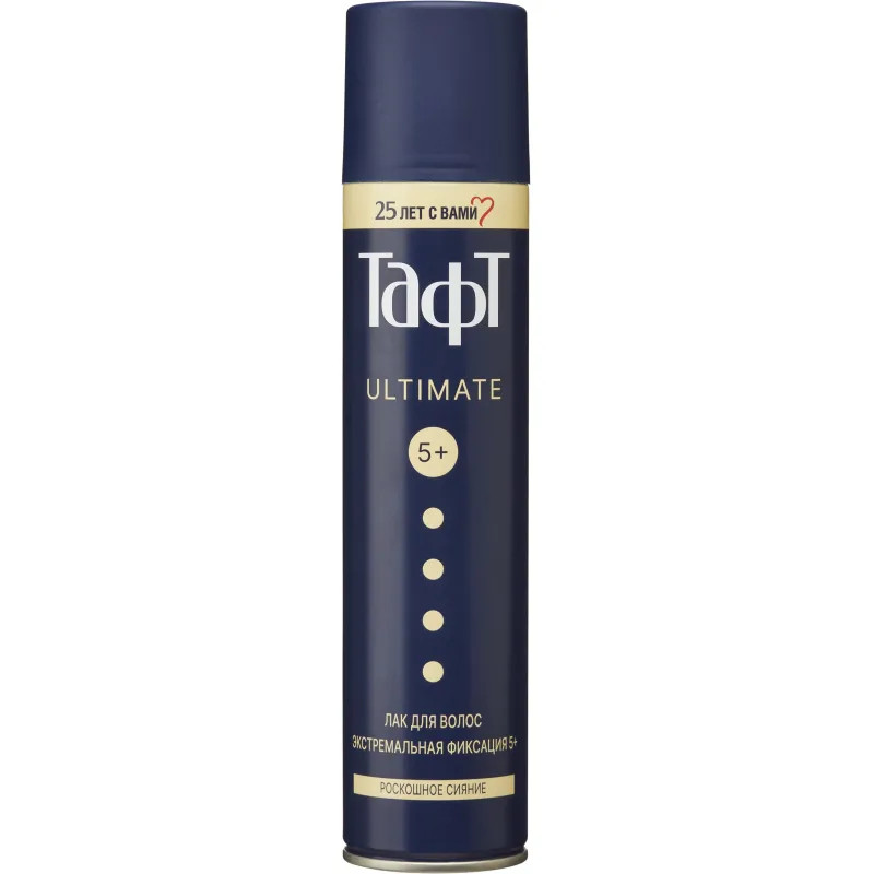 Лак для волос ТАФТ Ultimate, экстремальная фиксация 225 мл