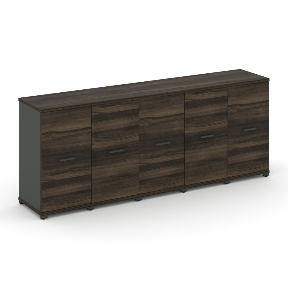 Concept Шкаф 5 узких секций, 2 ниши CN.STU-253 A Дуб Мали/Антрацит/Металл Антрацит 2084*420*818 Concept Шкаф 5 узких секций, 2 ниши CN.STU-253 A Дуб Мали/Антрацит/Металл Антрацит 2084*420*818