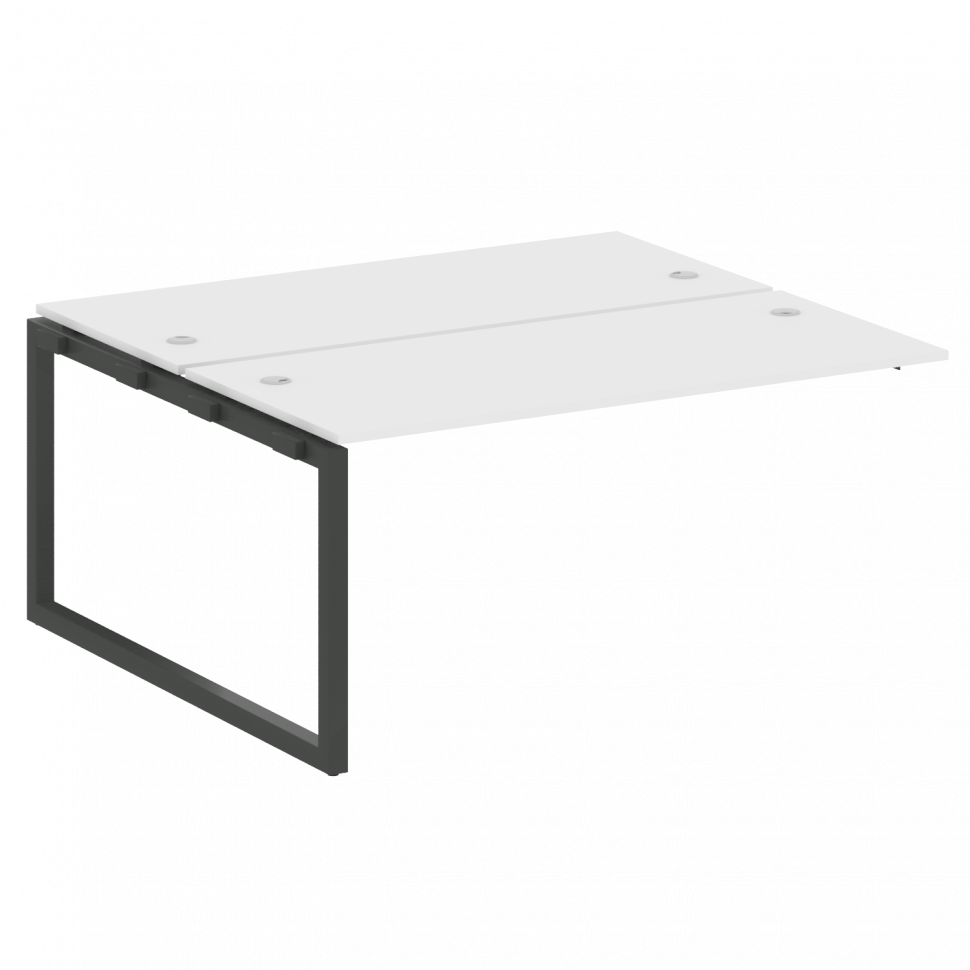 Metal System Quattro Проходной элемент рабочей станции на О-образном м/к 50БО.ПРС-СП-2.4 Белый/Метал Metal System Quattro Проходной элемент рабочей станции на О-образном м/к 50БО.ПРС-СП-2.4 Белый/Метал