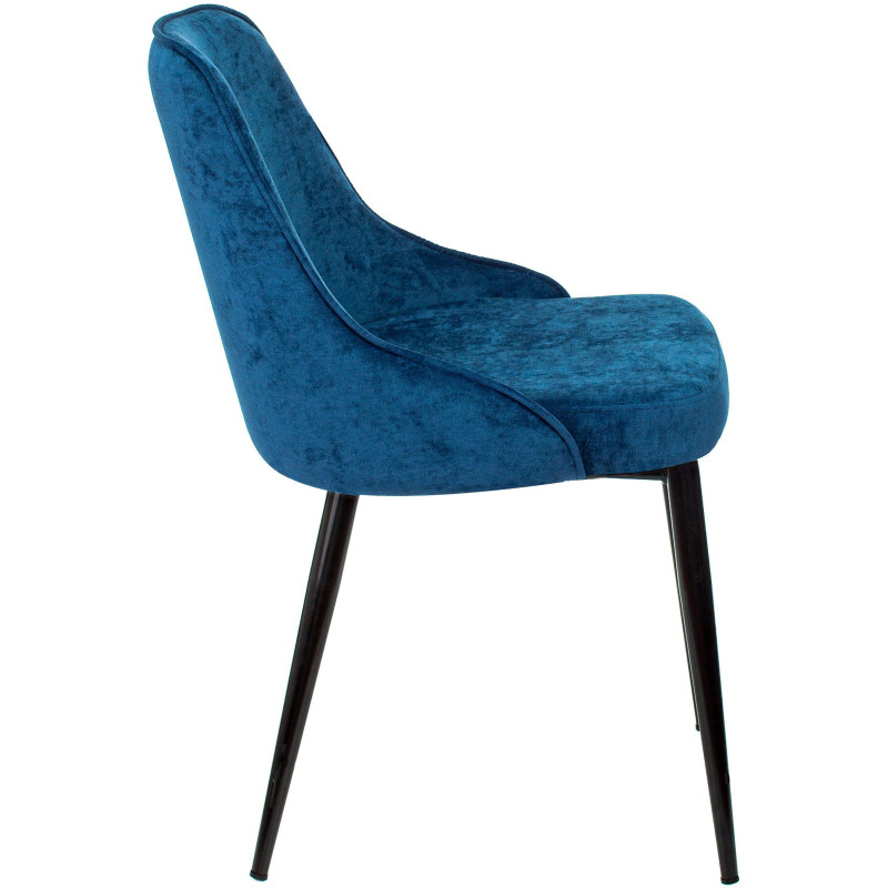 Стул для столовых VB_Бюрократ KF-5_2 темно-синий (2шт. в уп.) 1774250