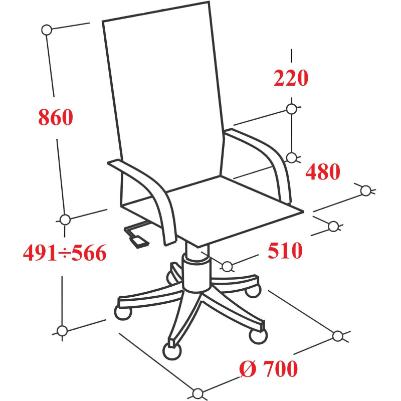 Кресло 0MX_MT_Samurai S-1.04 Infinity Easy Clean черный
