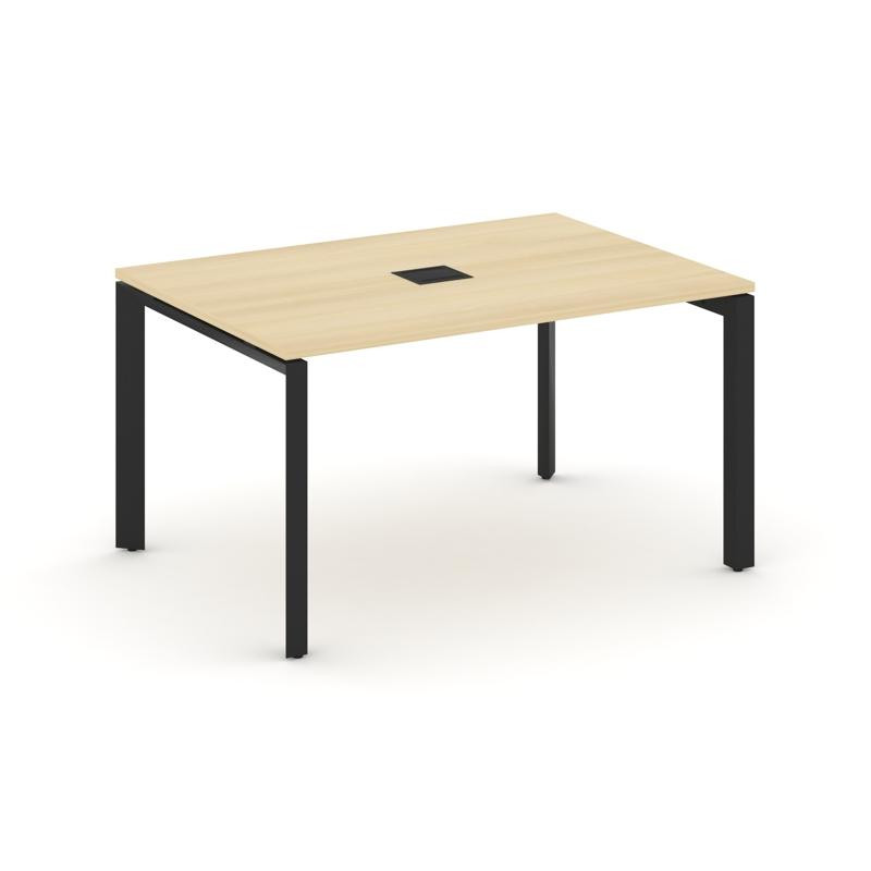 Style Project Стол переговорный SN-59P.SPRG-001 Акация Лорка/Металл Черный 980*980*750