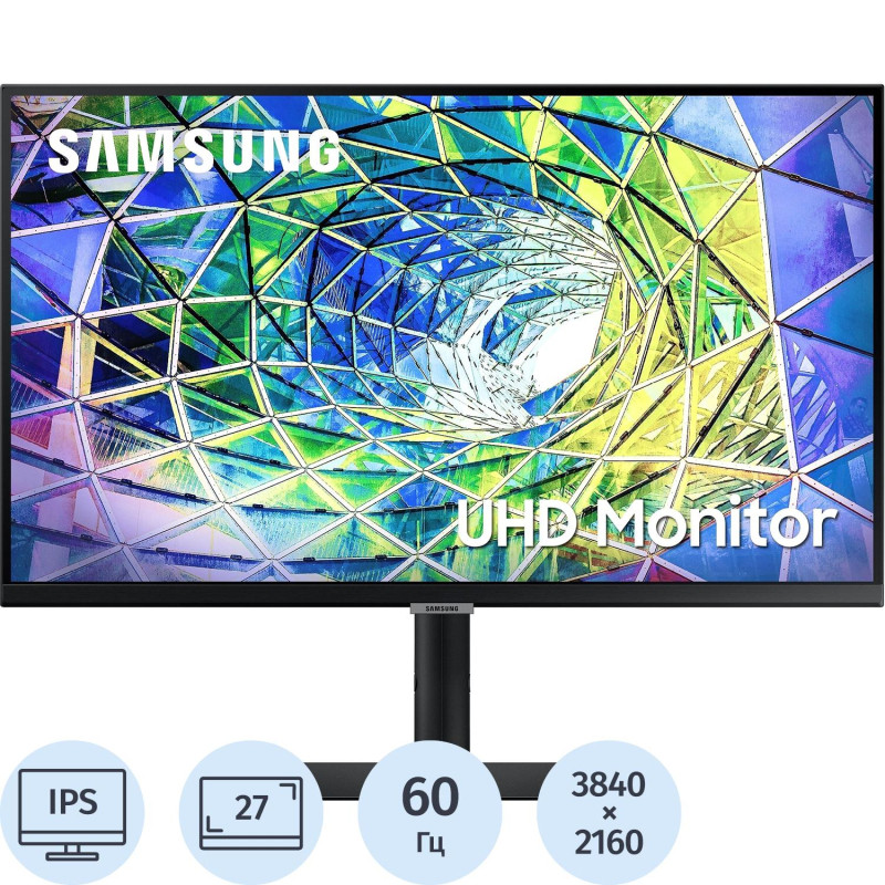 Монитор Samsung LS27A800NMIXCI 26,9 /IPS/4K/60Hz/300cd/5ms/DP/HDMI
