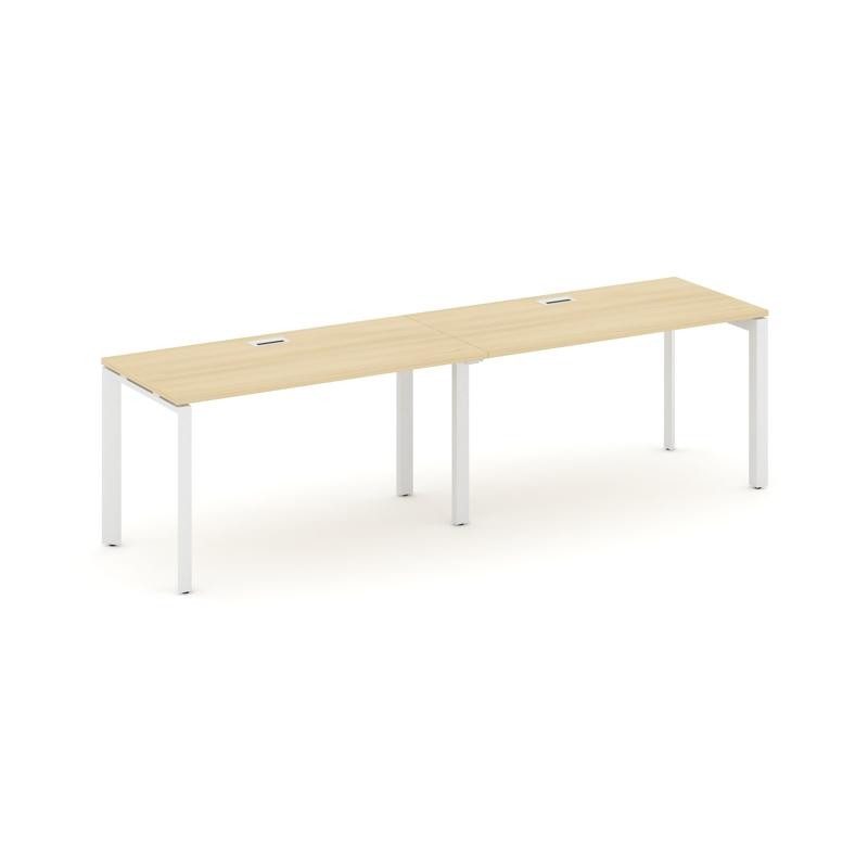 Style Project Рабочая станция односторонняя SN-59P.ORS-002 Акация Лорка/Металл Белый/Белый Заглушка