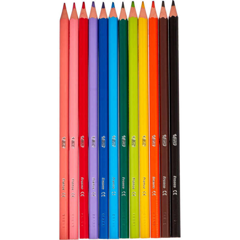 Карандаши цветные 12цв 6-гран Bic Tropicolors 832566