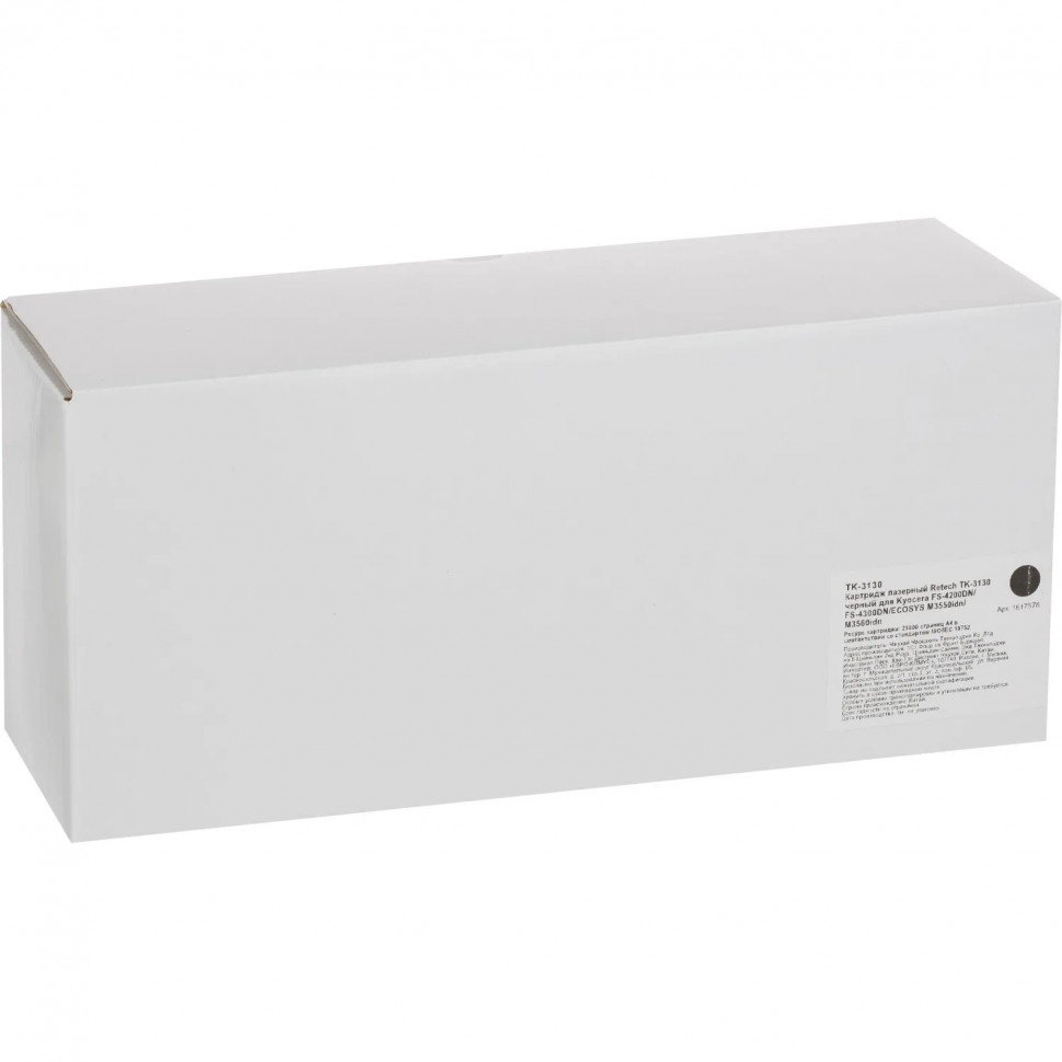 Картридж лазерный Retech TK-3130 чер. для KyoceraFS-4200DN/4300DN