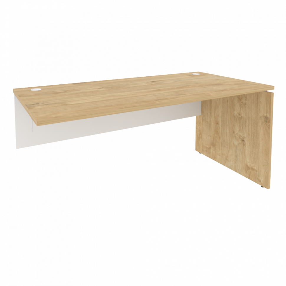 Onix Наборный элемент рабочей станции O.1.NRS-4.8 Тиквуд Светлый/Белый Бриллиант 1580*800*750 Onix Наборный элемент рабочей станции O.1.NRS-4.8 Тиквуд Светлый/Белый Бриллиант 1580*800*750