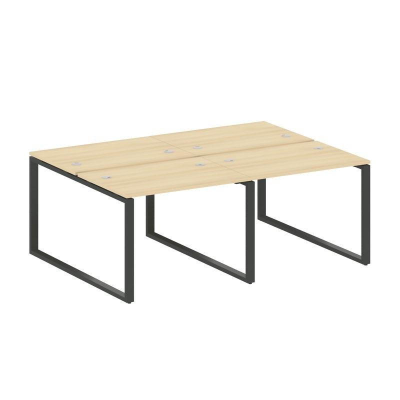 Metal System Рабочая станция на 4 места на О-образном м/к БО.СМ-4.1 Акация Лорка/Металл Антрацит 200 Metal System Рабочая станция на 4 места на О-образном м/к БО.СМ-4.1 Акация Лорка/Металл Антрацит 200