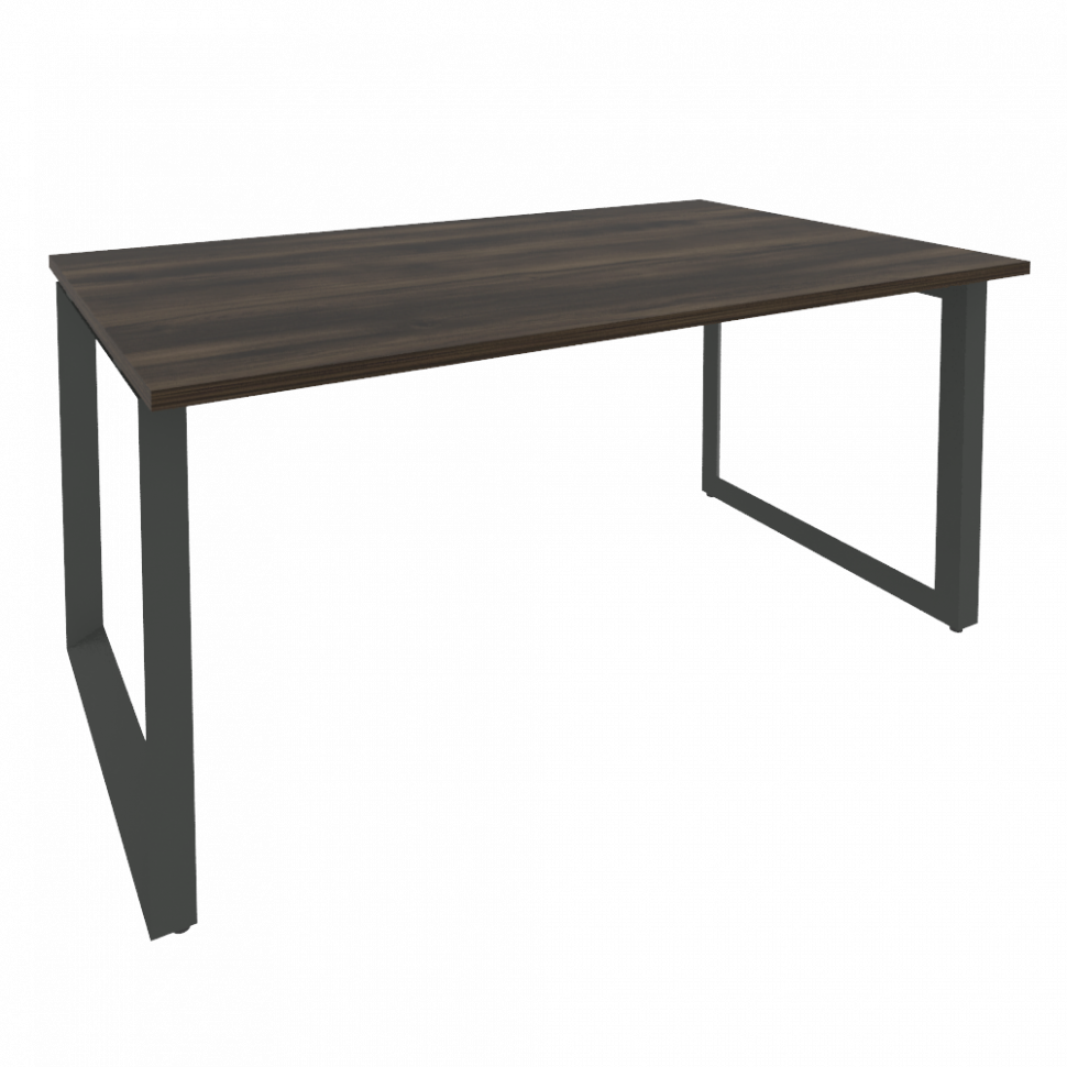 Onix Стол переговорный O.MO-PRG-1.4 Дуб Мали/Металл Антрацит 1580*980*750