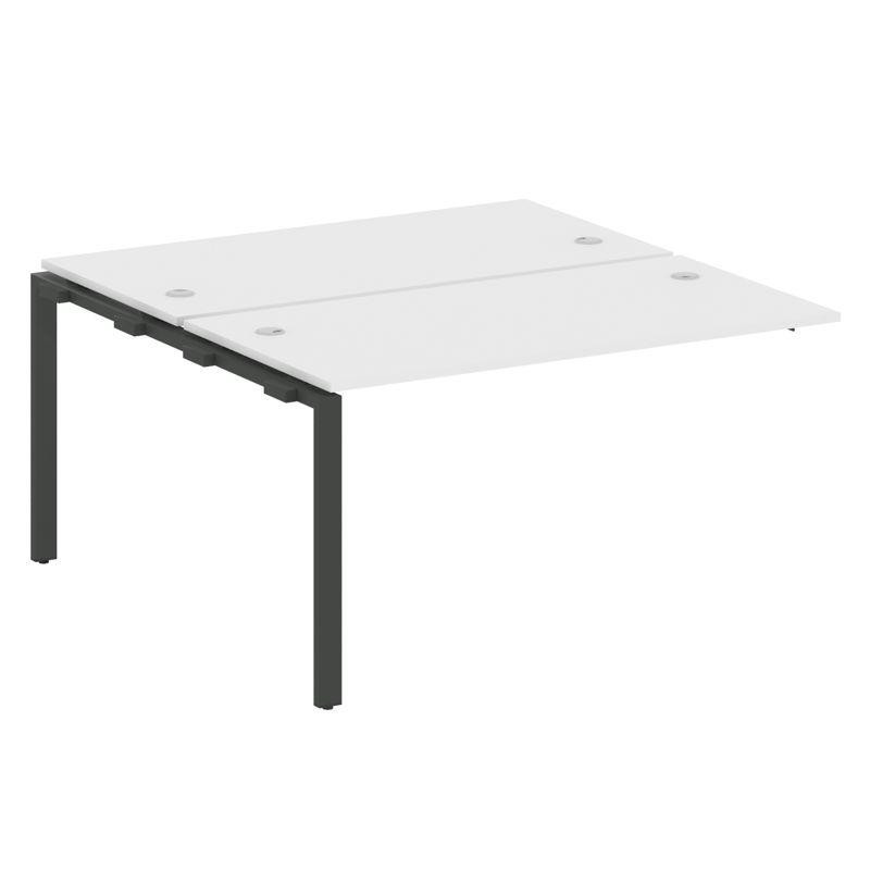 Metal System Проходной элемент рабочей станции на П-образном м/к БП.ПРС-СП-2.3 Белый/Металл Антрацит Metal System Проходной элемент рабочей станции на П-образном м/к БП.ПРС-СП-2.3 Белый/Металл Антрацит