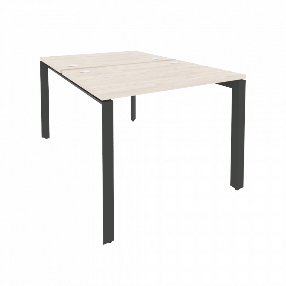 Onix Рабочая станция на П-образном м/к O.MP-D.RS-2.1.7 Денвер Светлый/Металл Антрацит 980*1475*750