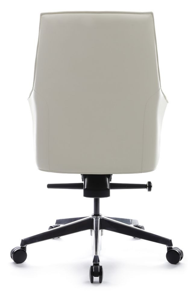 Кресло Rosso-M В1918 Кремово-белый (3A MND1221) натуральная кожа 68*68*88-94