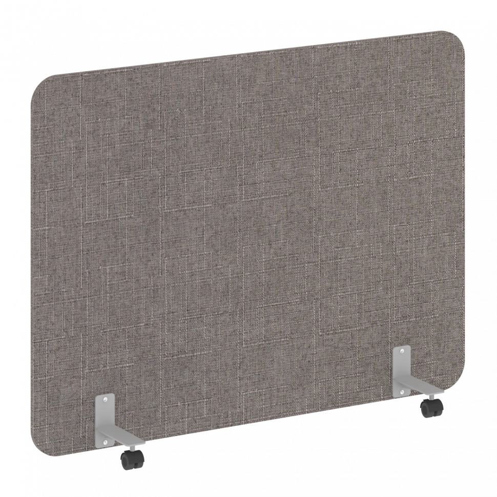 R-line soft Перегородка на металлических опорах, на роликах AP.R-160-120 Romeo 05/Металл Серый 1600*