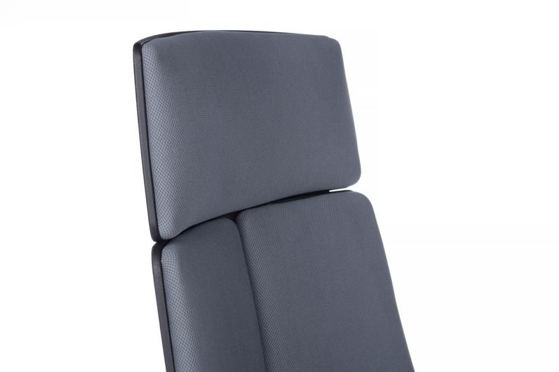 Кресло Ай Кью РВ RCH 8989 Черный пластик/Серый