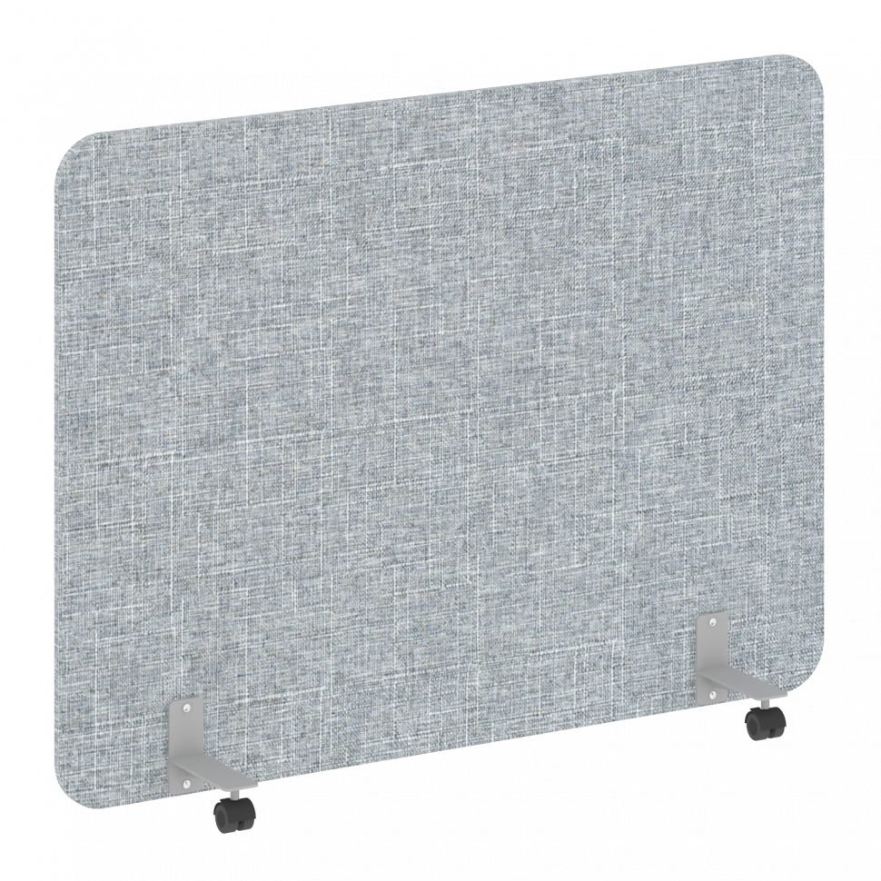 R-line soft Перегородка на металлических опорах, на роликах AP.R-160-120 Romeo 13/Металл Серый 1600*