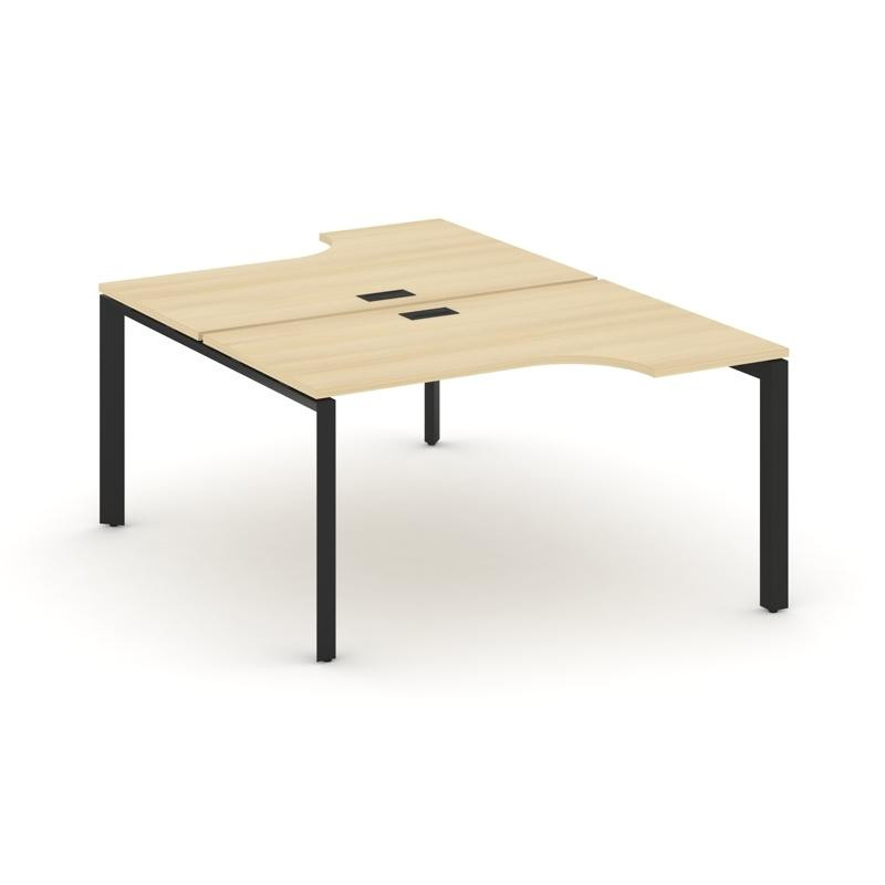 Style Project Рабочая станция эргономичная SN-59P.DRPA-002 Акация Лорка/Металл Черный/Черный Заглушк