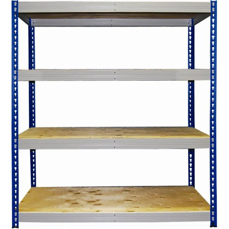 Стеллаж металлический SK6_MZ_МКФ15614-2.0   груз. 4 полки 1525х610х2000