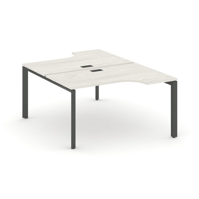 Style Project Рабочая станция эргономичная SN-59P.DRPA-011 Дуб Наварра/Металл Антрацит/Черный Заглуш