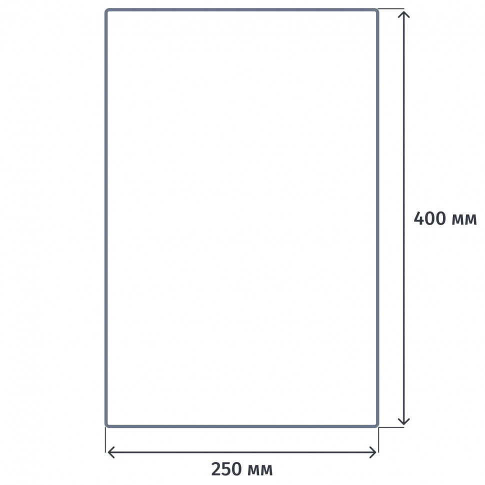 Пакет фасовочный пнд 25х40 8 мкм рулон со втулкой 500шт/рул