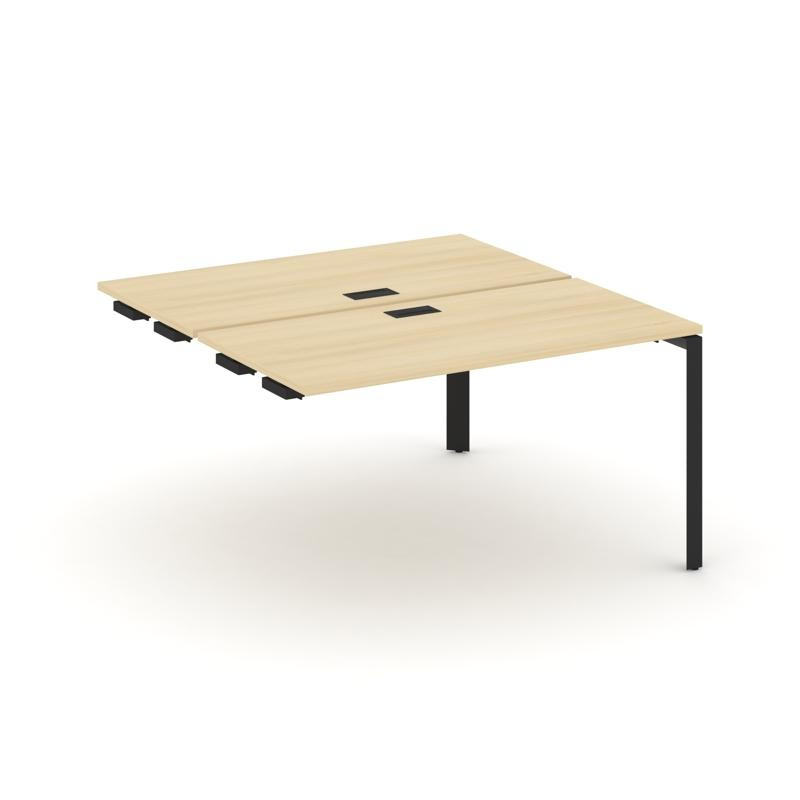 Style Project Стол-приставка к опор. элем. SN-59P.DPRS-014 Акация Лорка/Металл Черный/Черный Заглушк