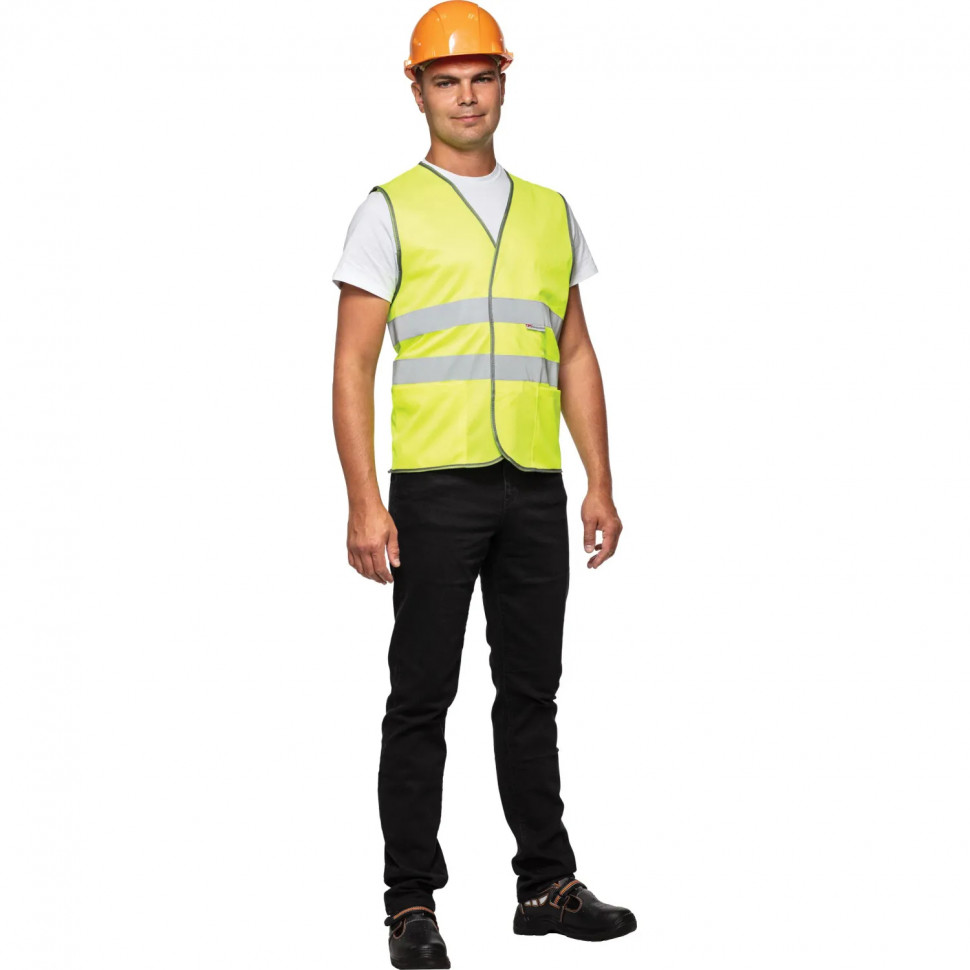 Жилет сигнальный Тип1Т, цв.лимон.(р.4ХL/64-66)
