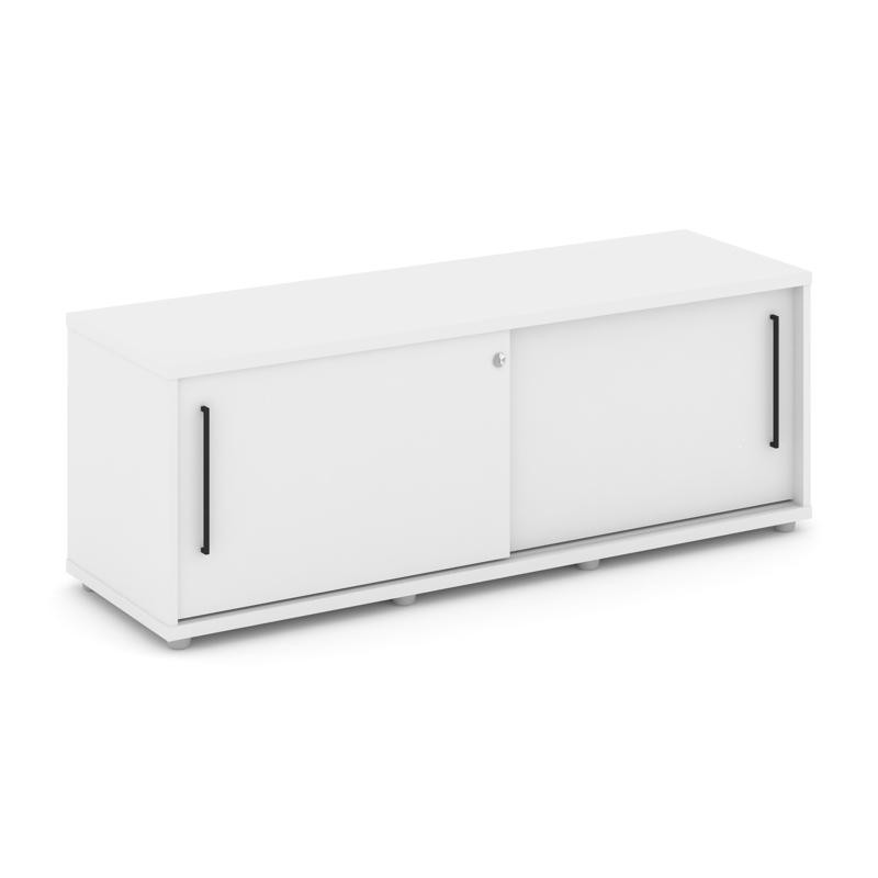 Rift Тумба опорная/приставная RF.TOPD-021 Белый Бриллиант/Черный Ручки 1232*450*523